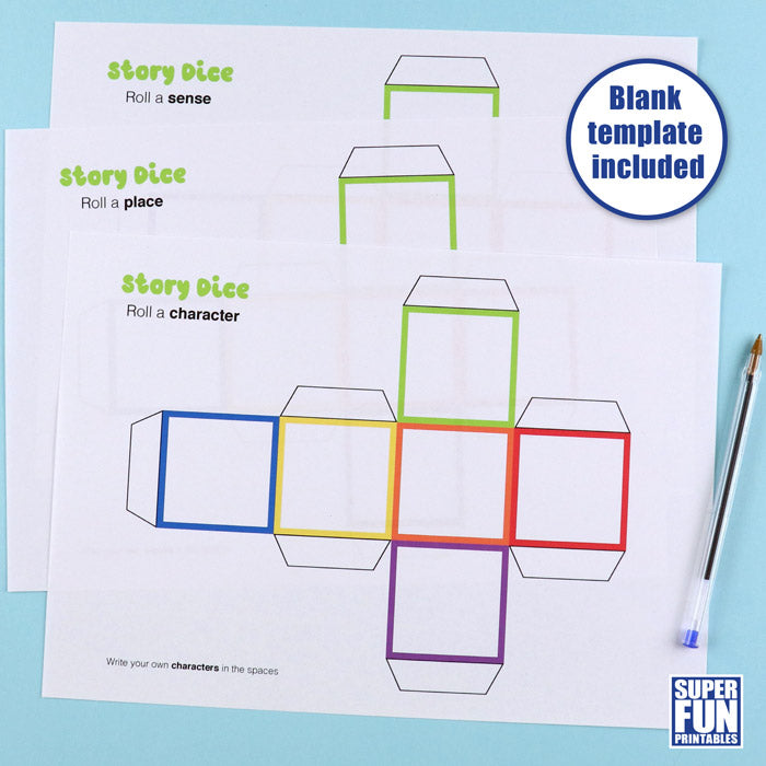 Roll A Story creative writing dice