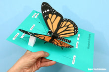 3D Monarch Butterfly craft