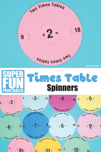 Times Table Spinners