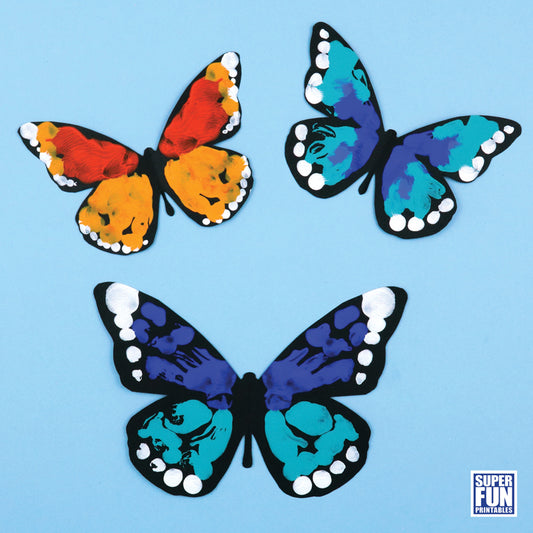 Butterfly Squish Art