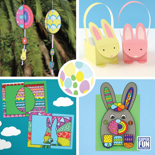 Easter Paper Crafts Bundle