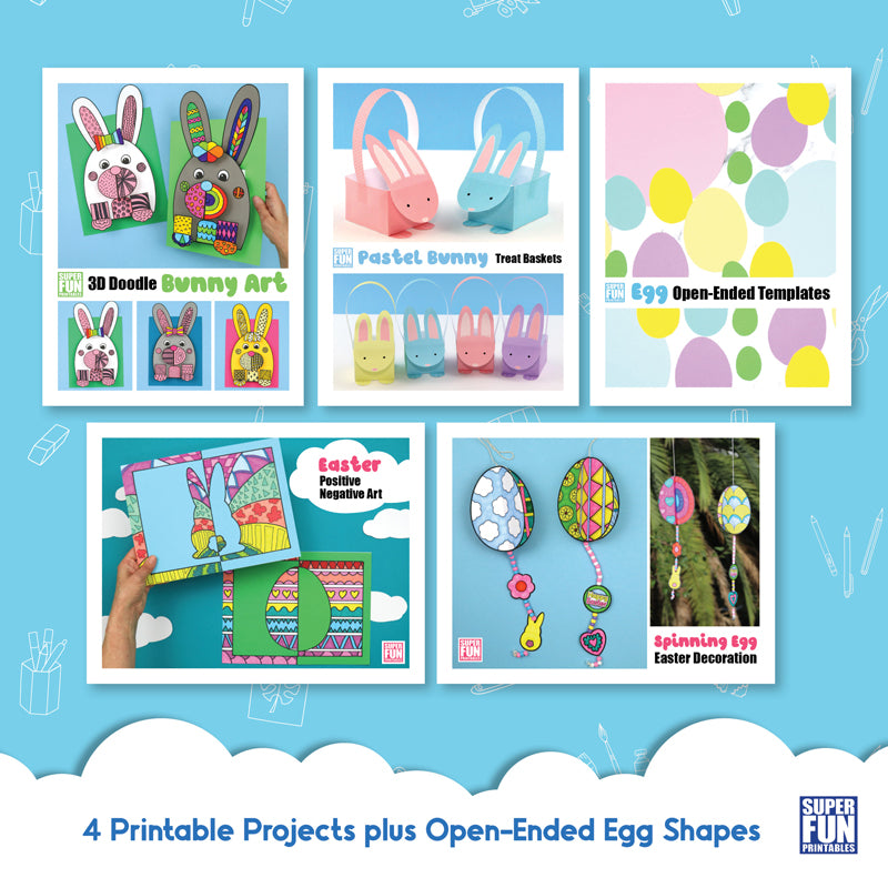 Easter Paper Crafts Bundle