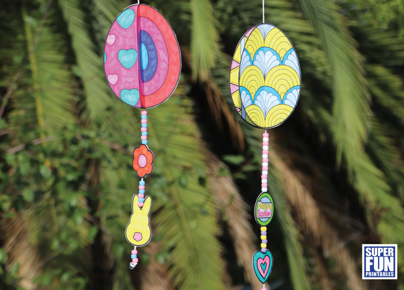 Spinning Egg Decoration
