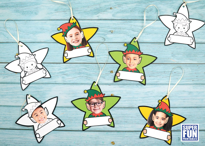 Elf Star Ornament