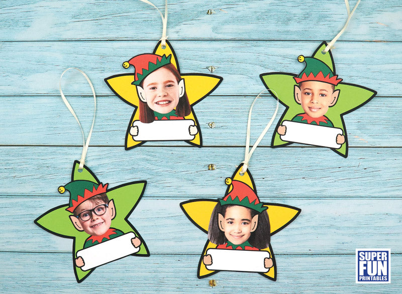 Elf Star Ornament