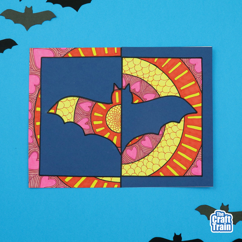 Halloween Positive Negative Art