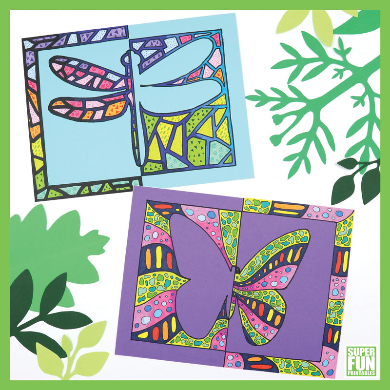 Insect Positive Negative Art