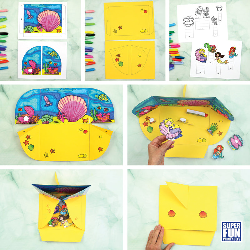 Mermaid Paper Playland