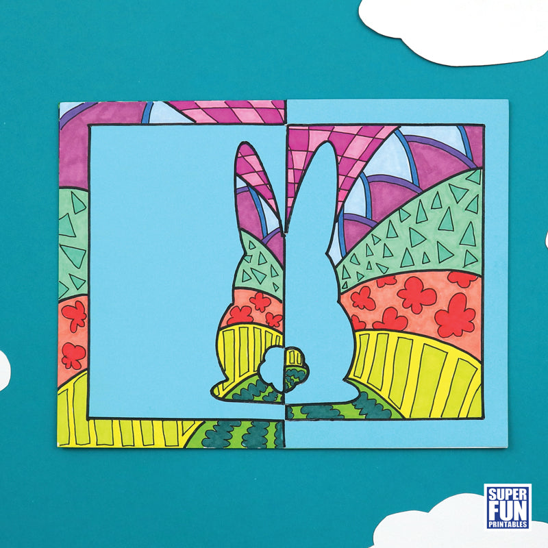 Easter Positive Negative Art