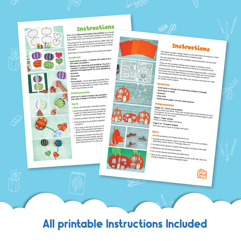Pumpkin Craft Bundle