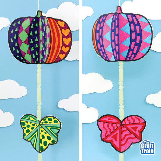 Pumpkin Pattern Art Spinner