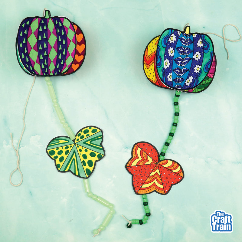 Pumpkin Pattern Art Spinner