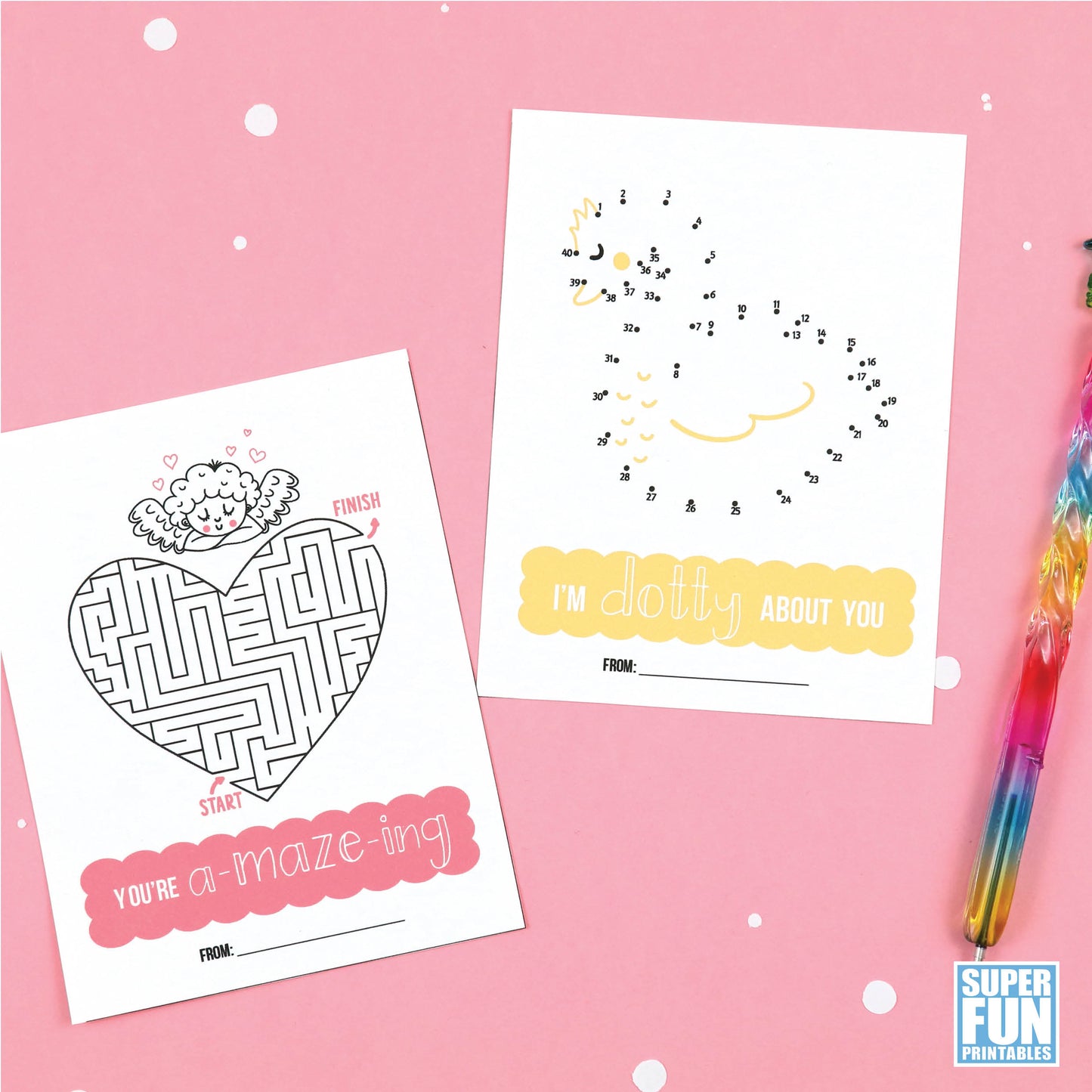 Valentines Puzzle Cards