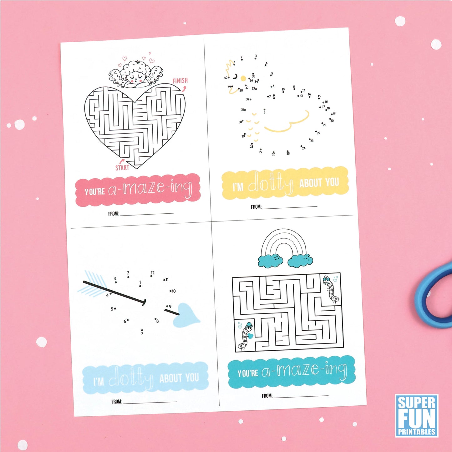 Valentines Puzzle Cards