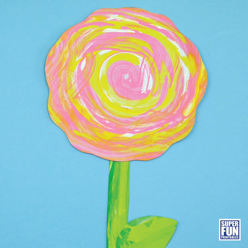 Scrape Art Flower Bundle