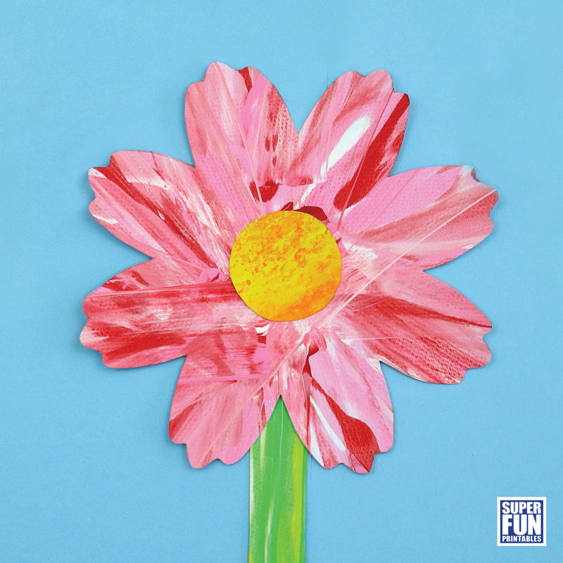 Scrape Art Flower Bundle