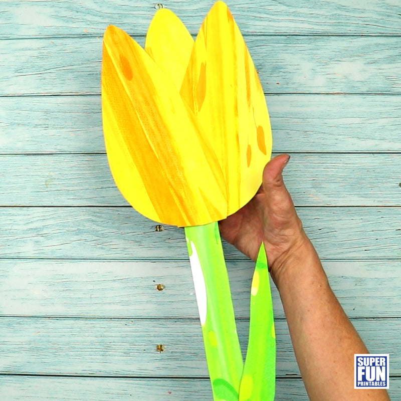 Tulip Scrape Art