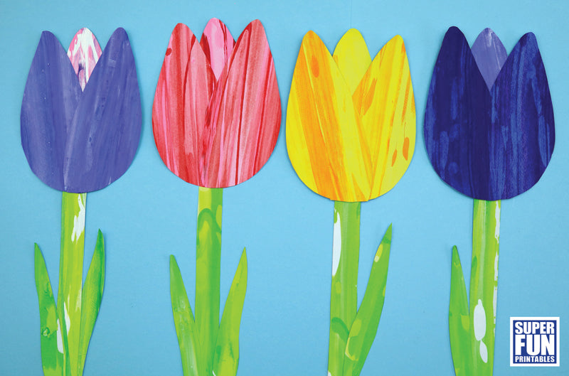 Tulip Scrape Art