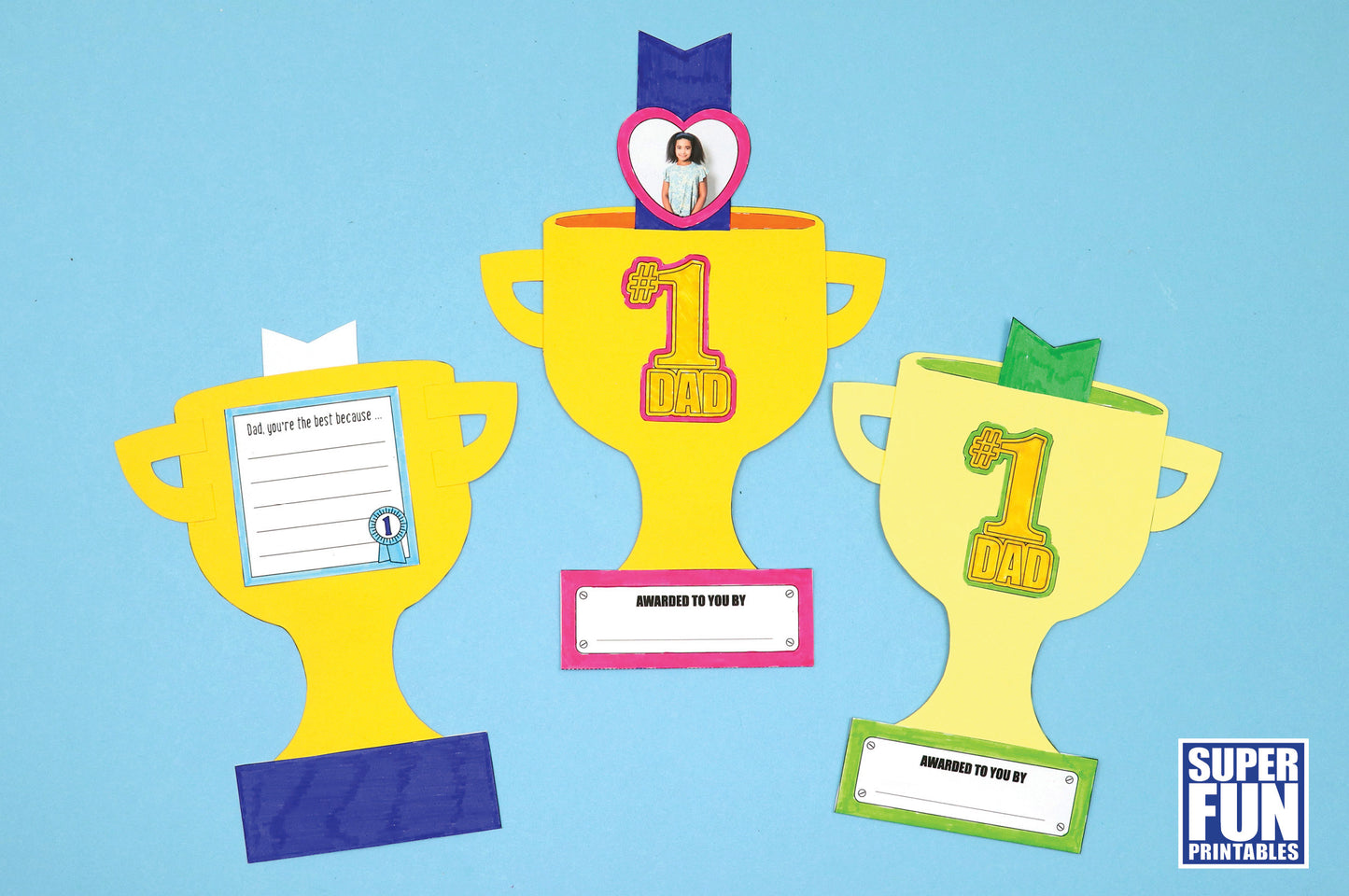 Father's Day Trophy Card