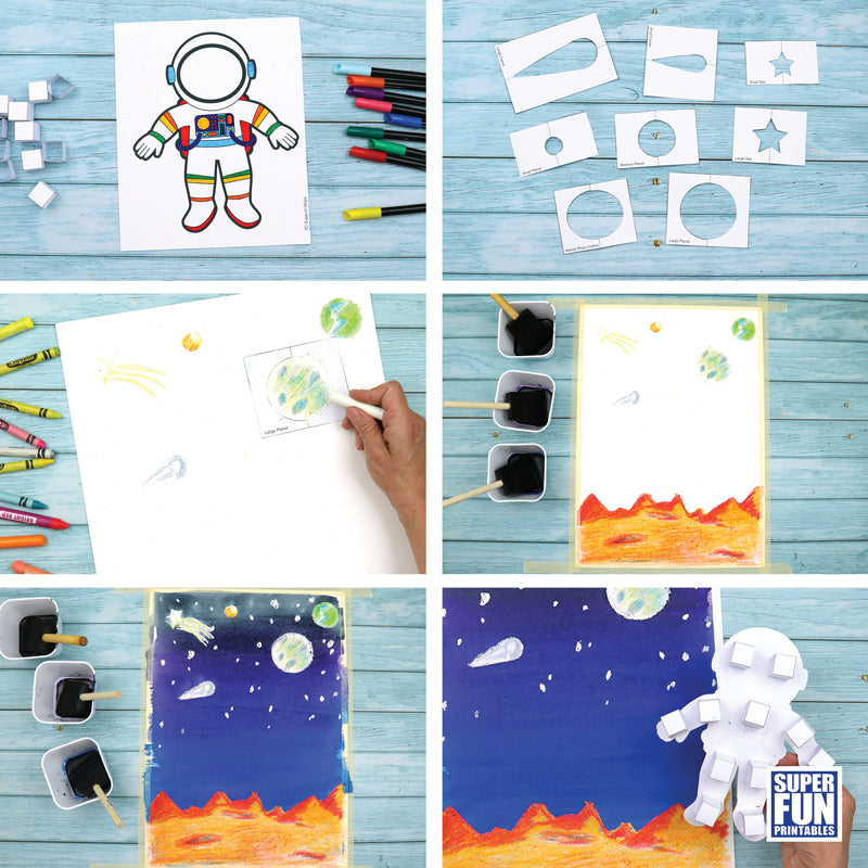 Astronaut Space Art