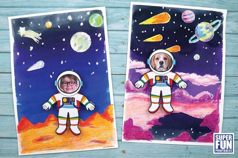 Astronaut Space Art