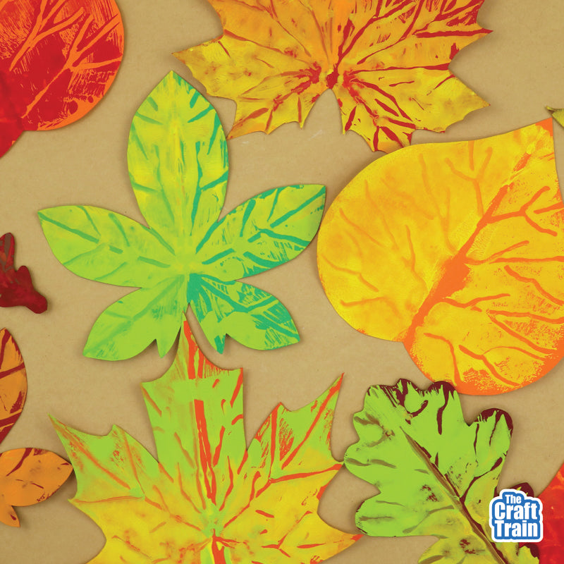 Leaf Squish Art