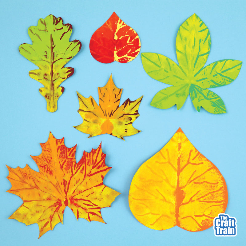 Leaf Squish Art