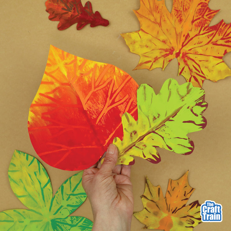Leaf Squish Art