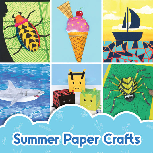 Summer paper crafts bundle