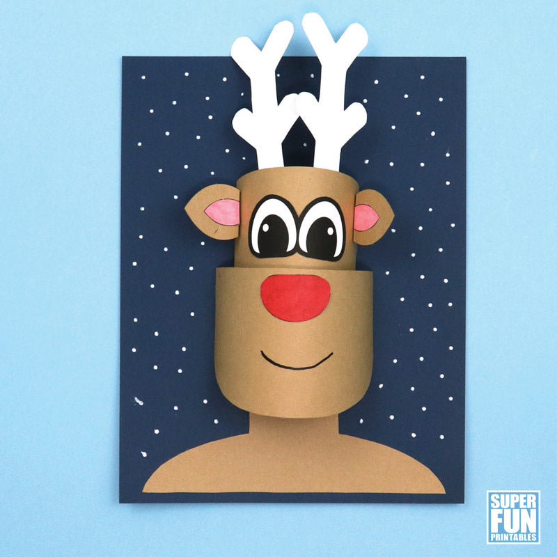 3D Reindeer character portrait