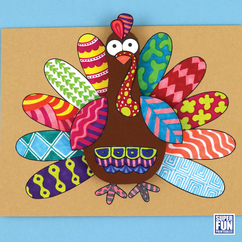 Turkey Pattern Art