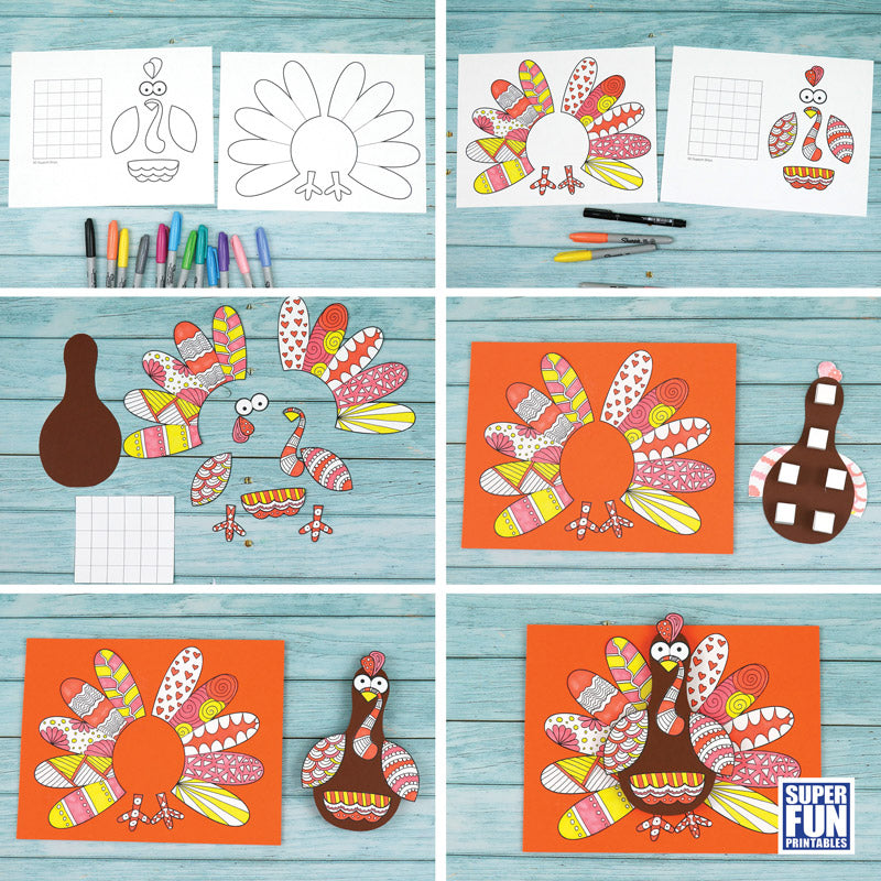 Turkey Pattern Art