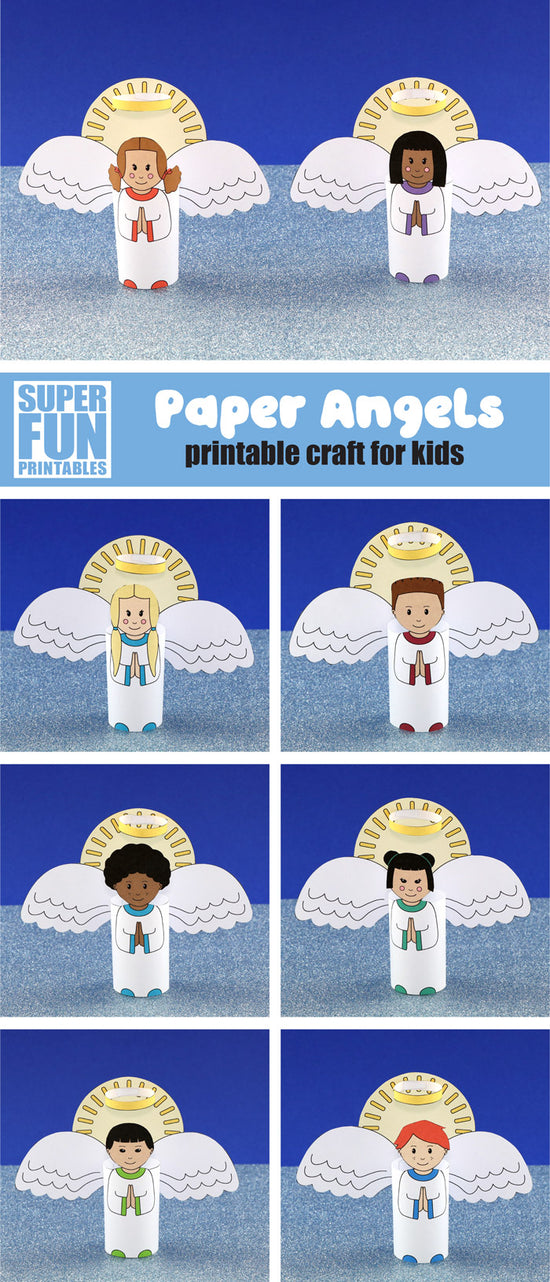 Printable Angels Super Fun Printables