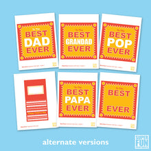 Fathers Day Explosion cards