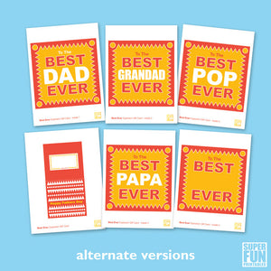 Fathers Day Explosion cards