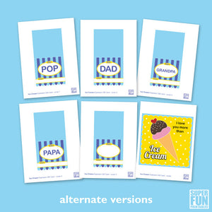 Fathers Day Explosion cards