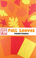 Leaf templates for Autumn or Fall