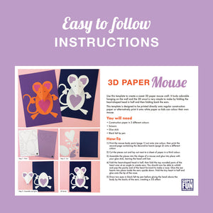 3D Paper Mouse