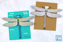 3D paper dragonfly