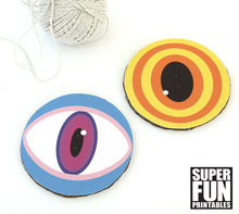 Spooky Eyeball Spinners