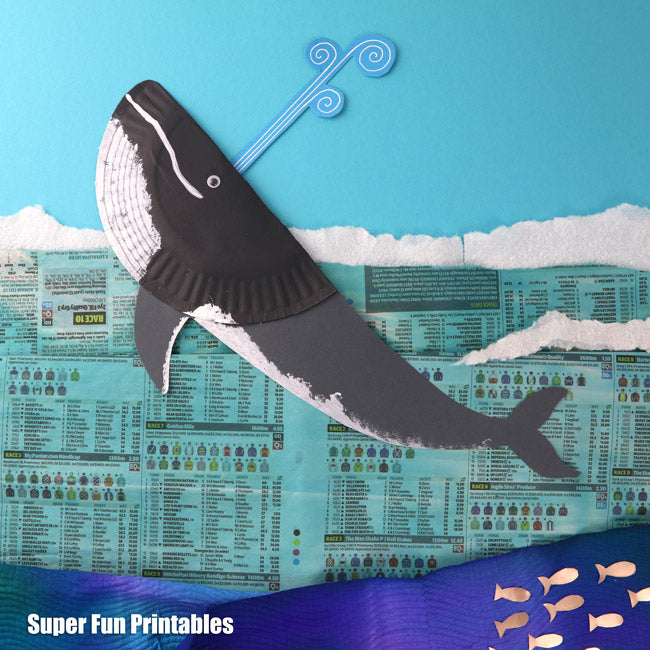 Paper Plate Ocean Animals