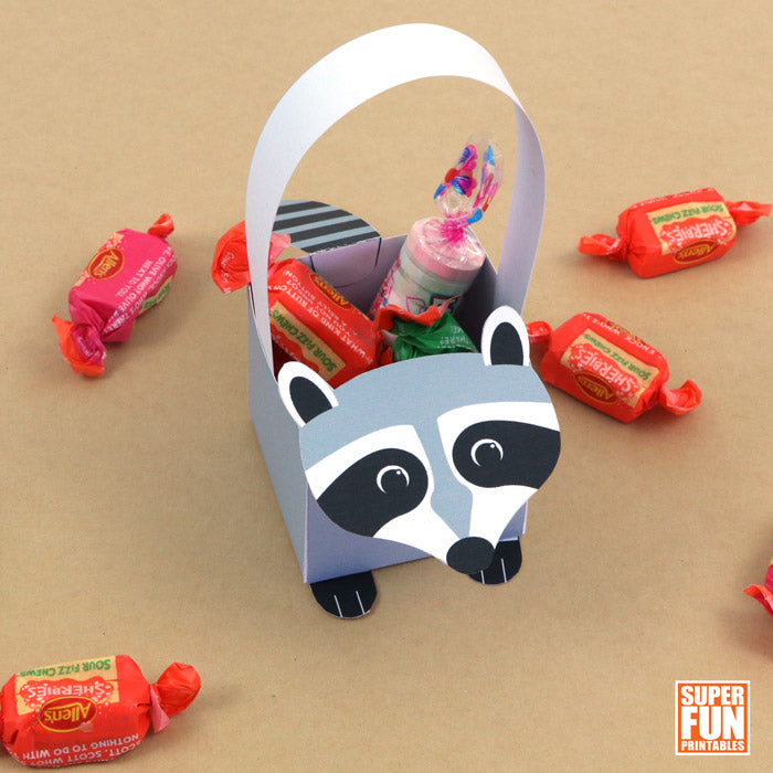 Woodland animal treat baskets