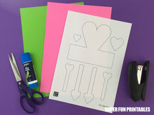 Paper heart people