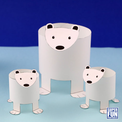Paper Polar Bear