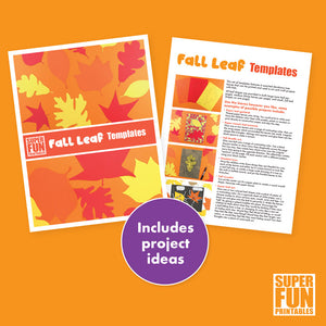 Leaf templates for Autumn or Fall